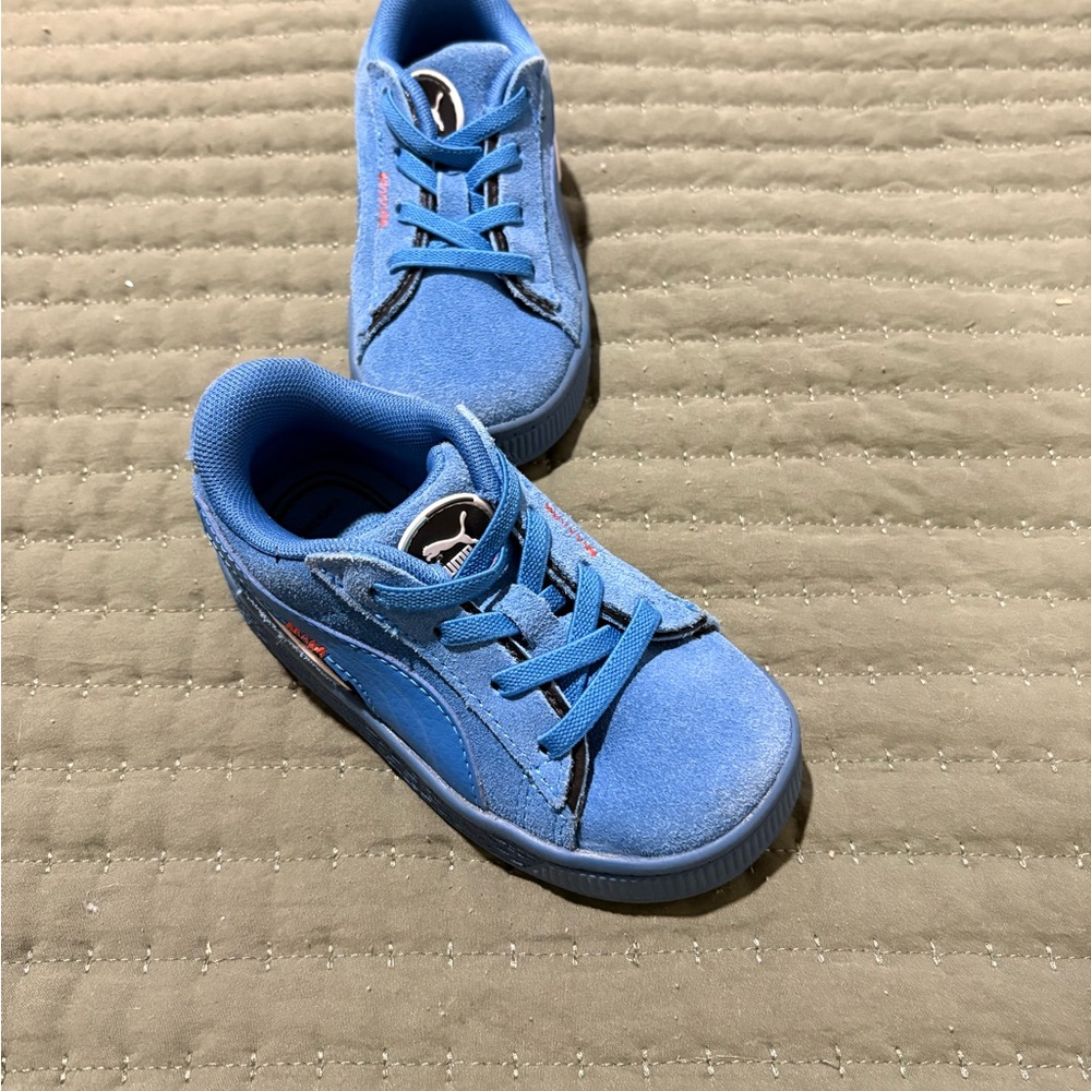 Puma Kids Vibrant Blue Sneakers